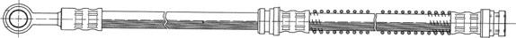 CEF 511486 - Гальмівний шланг avtolavka.club