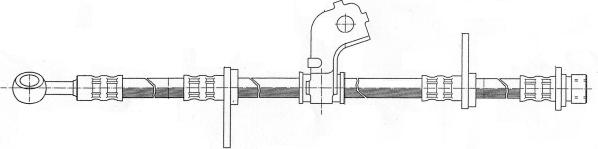 CEF 511578 - Гальмівний шланг avtolavka.club