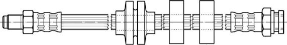 CEF 511883 - Гальмівний шланг avtolavka.club