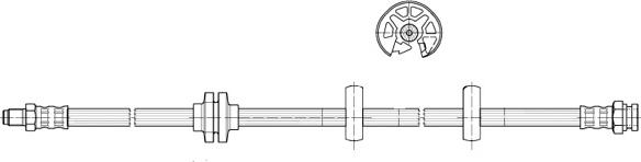 CEF 512447 - Гальмівний шланг avtolavka.club