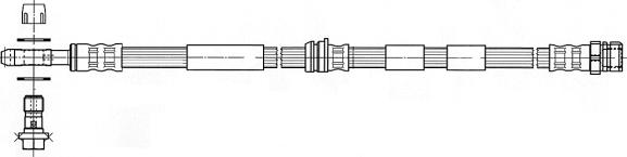 CEF 512430 - Гальмівний шланг avtolavka.club