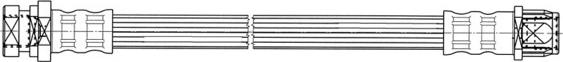 CEF 512553 - Гальмівний шланг avtolavka.club