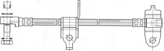 CEF 512357 - Гальмівний шланг avtolavka.club