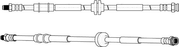 CEF 512708 - Гальмівний шланг avtolavka.club