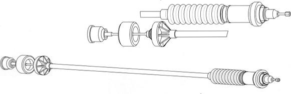 CEF CT01159 - Трос, управління зчепленням avtolavka.club