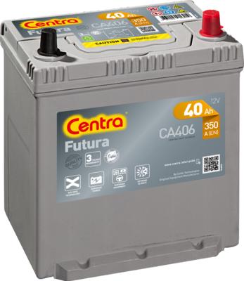 CENTRA CA406 - Стартерна акумуляторна батарея, АКБ avtolavka.club