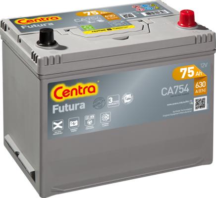 CENTRA CA754 - Стартерна акумуляторна батарея, АКБ avtolavka.club