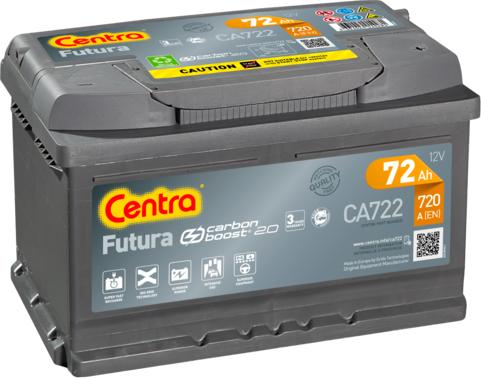 CENTRA CA722 - Стартерна акумуляторна батарея, АКБ avtolavka.club