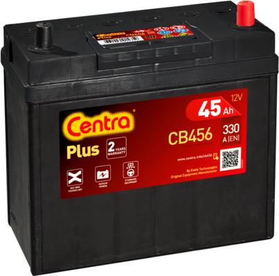 CENTRA CB456 - Стартерна акумуляторна батарея, АКБ avtolavka.club