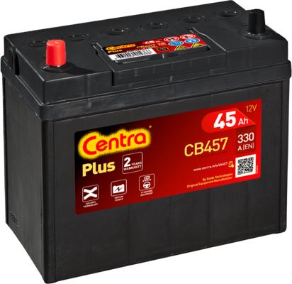 CENTRA CB457 - Стартерна акумуляторна батарея, АКБ avtolavka.club