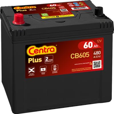 CENTRA CB605 - Стартерна акумуляторна батарея, АКБ avtolavka.club