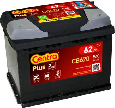 CENTRA CB620 - Стартерна акумуляторна батарея, АКБ avtolavka.club