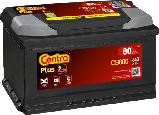 CENTRA CB800 - Стартерна акумуляторна батарея, АКБ avtolavka.club