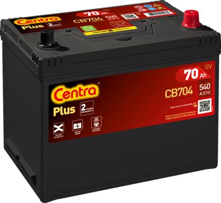 CENTRA CB704 - Стартерна акумуляторна батарея, АКБ avtolavka.club