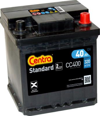 CENTRA CC400 - Стартерна акумуляторна батарея, АКБ avtolavka.club