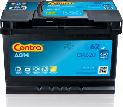 CENTRA CK620 - Стартерна акумуляторна батарея, АКБ avtolavka.club