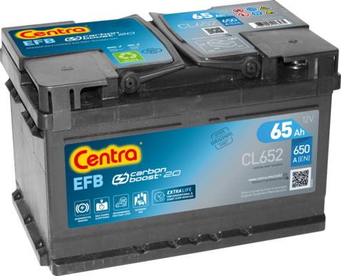 CENTRA CL652 - Стартерна акумуляторна батарея, АКБ avtolavka.club