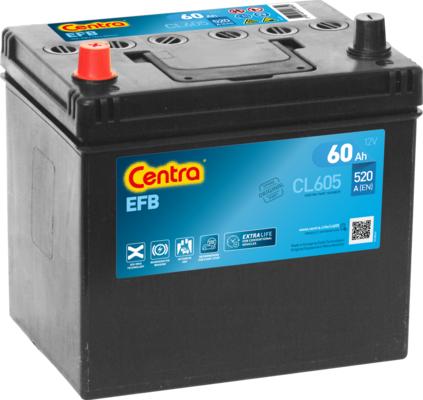 CENTRA CL605 - Стартерна акумуляторна батарея, АКБ avtolavka.club