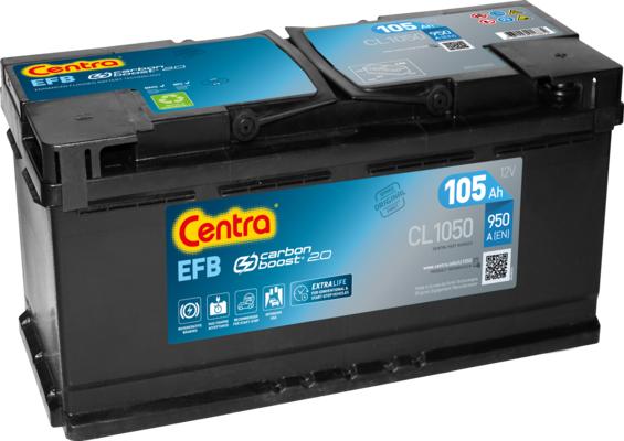 CENTRA CL1050 - Стартерна акумуляторна батарея, АКБ avtolavka.club
