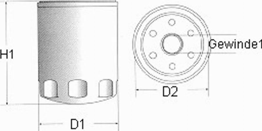 Champion C144/606 - Масляний фільтр avtolavka.club