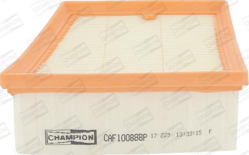 Champion CAF100888P - Повітряний фільтр avtolavka.club