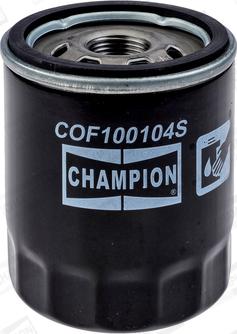 Champion COF100104S - Масляний фільтр avtolavka.club