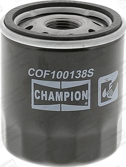 Champion COF100138S - Масляний фільтр avtolavka.club