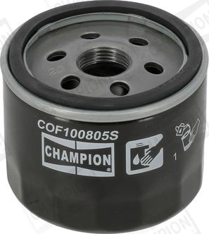 Champion COF100805S - Масляний фільтр avtolavka.club