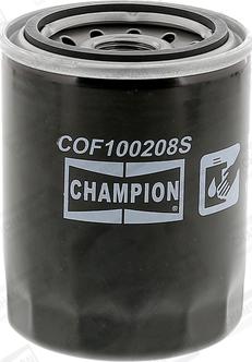 Champion COF100208S - Масляний фільтр avtolavka.club