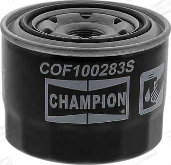 Champion COF100283S - Масляний фільтр avtolavka.club