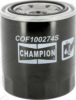 Champion COF100274S - Масляний фільтр avtolavka.club