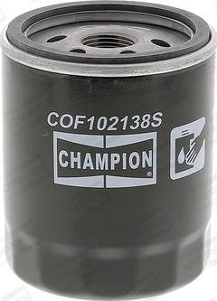 Champion COF102138S - Масляний фільтр avtolavka.club