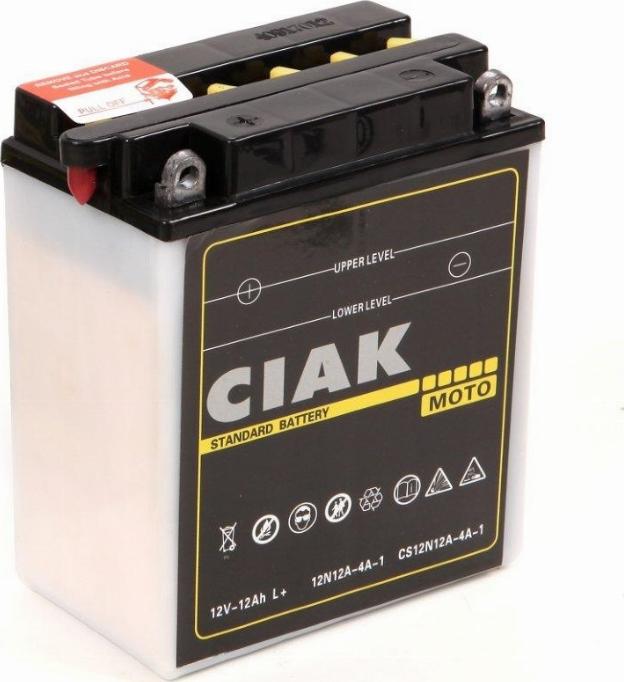 CIAKStarter CS12N12A-4A-1 - Стартерна акумуляторна батарея, АКБ avtolavka.club