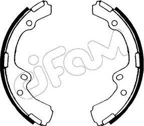 Cifam 153-414 - Комплект гальм, барабанний механізм avtolavka.club