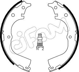 Cifam 153-426 - Комплект гальм, барабанний механізм avtolavka.club