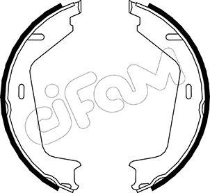 Cifam 153-479 - Комплект гальм, ручник, парковка avtolavka.club