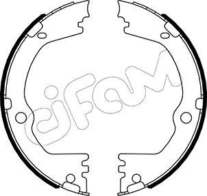 Cifam 153-532 - Комплект гальм, ручник, парковка avtolavka.club