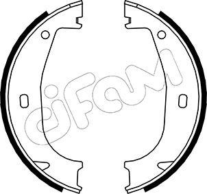 Cifam 153-016 - Комплект гальм, ручник, парковка avtolavka.club