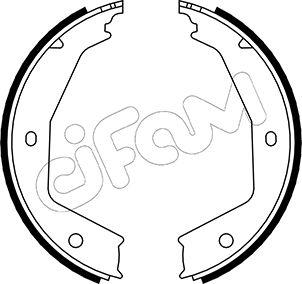 Cifam 153-331 - Комплект гальм, ручник, парковка avtolavka.club