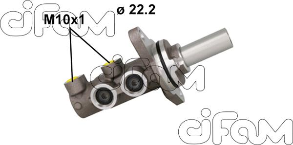 Cifam 202-1165 - Головний гальмівний циліндр avtolavka.club