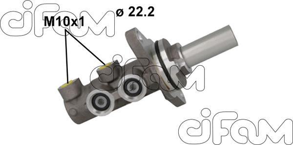 Cifam 202-1163 - Головний гальмівний циліндр avtolavka.club