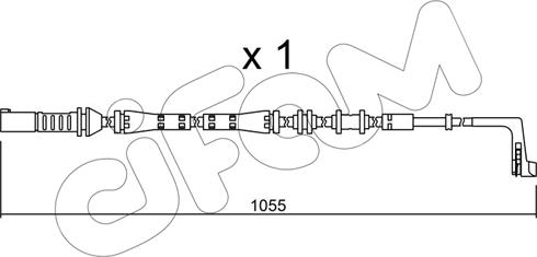 Cifam SU.283 - Сигналізатор, знос гальмівних колодок avtolavka.club