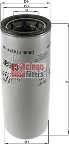 Clean Filters DF1897 - Масляний фільтр avtolavka.club