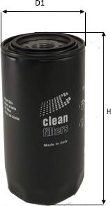 Clean Filters DO1843 - Масляний фільтр avtolavka.club