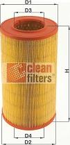 Clean Filters MA1107 - Повітряний фільтр avtolavka.club