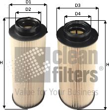 Clean Filters MG3614K - Паливний фільтр avtolavka.club