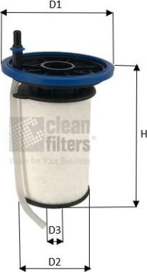 Clean Filters MG3612 - Паливний фільтр avtolavka.club