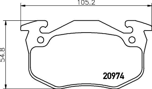 Cobreq N-1159 - Гальмівні колодки, дискові гальма avtolavka.club