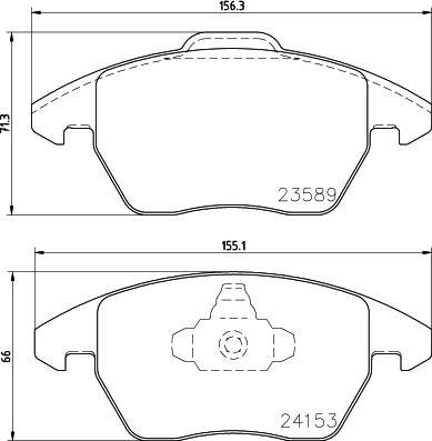 Cobreq N-1175 - Гальмівні колодки, дискові гальма avtolavka.club