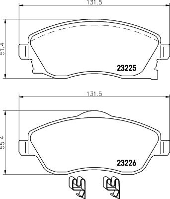 Cobreq N-360 - Гальмівні колодки, дискові гальма avtolavka.club